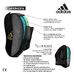 Лапи швидкісні Adidas Speed ​​Coach Mitts PU (ADISBAC014, чорно-червоні)
