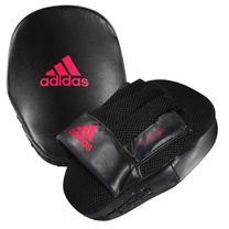 Лапи швидкісні Adidas Speed ​​Coach Mitts PU (ADISBAC014, чорно-червоні)