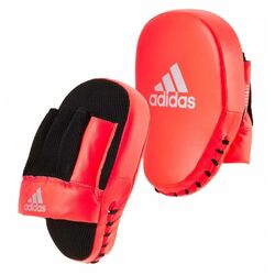 Лапи швидкісні Adidas Speed ​​Coach Mitts PU (ADISBAC014, чорно-червоні)
