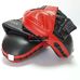 Лапы гнутые боксерские Green Hill Fawn кожзам (FMF-8008B, красно-черные)