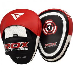 Лапы боксерские RDX Gel Focus Red