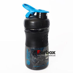 Шейкер Blender Bottle SportMixer з кулькою 590 мл (BB-71823-BKBL, Чорно-Синій)