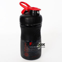 Шейкер Blender Bottle SportMixer з кулькою 590 мл (BB-71823-BKR, Чорно-Червоний)