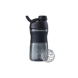 Шейкер Blender Bottle SportMixer з кулькою 590 мл (BB-71823-BK, Чорний)