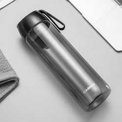 Пляшка для води CASNO 600ml (kxn-1231-gr, Сіра)