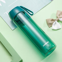 Пляшка для води CASNO 600ml (kxn-1231-gn, Зелена)