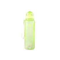 Бутылка для воды More Love CASNO 400ml с соломинкой (MX-5028-gn, Зеленая)