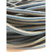 Жгут спортивний гумовий в тканинній оплітці 1 метр (rez.grey8, Сірий)