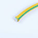 Жгут спортивный резиновый в тканевой оплетке 1 метр (rez.yelow12, Жёлтый)