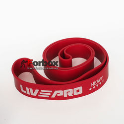 Резинка для подтягиваний LivePro Super Band LP-8410 Heavy 2080*45*4.5 мм (101577, красный)