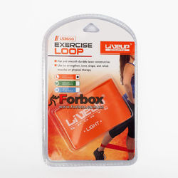 Стрічка опору для фітнесу LiveUp Latex Loop LS3650-500Lo (105568, помаранчевий)