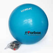 М'яч для фітнесу (фітбол) 65см LiveUp Gym Ball (LS3221-65b, синій)