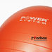 М'яч для фітнесу (фітбол) гладкий 55см Power System (PS-4011-55, помаранчевий)