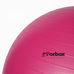 М'яч для фітнесу (фітбол) гладкий 65см Power System (PS-4012-65, рожевий)