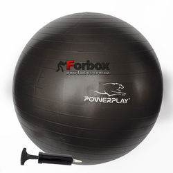Мяч для фитнеса (фитбол) 65см Power Play (4001-65, черный)