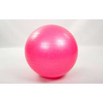 Мяч для фитнеса (фитбол) гладкий глянцевый 75см Zelart (FI-1981-75, розовый)