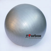 Мяч для фитнеса (фитбол) гладкий сатин 65см Zelart (FI-1983-65, серый)
