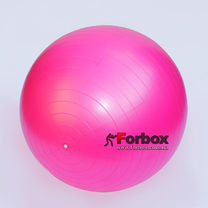 Мяч для фитнеса (фитбол) гладкий сатин 65см Zelart (FI-1983-65, розовый)