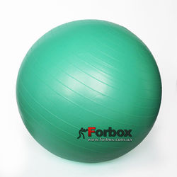 М'яч для фітнесу (фітбол) гладкий сатин 75см Zelart (FI-1984-75, м'ятний)