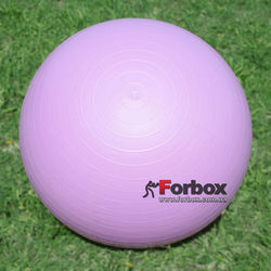 М'яч для фітнесу (фітбол) гладкий сатин 85см Zelart (FI-1985-85, фіолетовий)