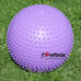М'яч для фітнесу (фітбол) масажний 55см Zelart (FI-1986-55, фіолетовий)