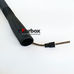 Скакалка швидкісна з підшипниками PVC джгутом (FI-8295, чорний)