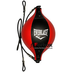 Груша пневматическая Everlast на растяжках (BO-6315, черно-красная)