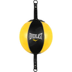 Пневматическая груша Everlast с растяжками (4220, черно-желтая)