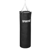 Боксерский мешок из ременной кожи (4мм) с цепями Sportko 1.1м (МРК-110, кожа)