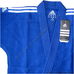Кимоно для дзюдо Adidas Club 350 гм2 с белыми полосами (j350, синее)