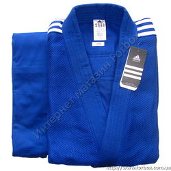 Кимоно для дзюдо Adidas Contest 650 гм2 (J650, синее)