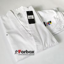 Кимоно для каратэ Club Adidas с аккредитацией WKF (K220c, белое)