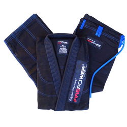 Кимоно для джиу-джитсу New 3.0 Black/Blue (FPGI3.0BK/BL, Черный)