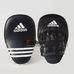 Лапы боксерские Adidas Short Mitts гнутые PU кожа (ADIBAC01, черные)