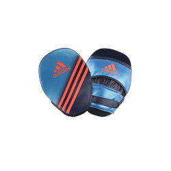 Лапы гнутые боксерские Speed Focus Mitts Adidas ADIBACМ01, 26*18*9см)