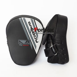 Лапи боксерські гнуті Bad Boy Flex Pro Series Advanced (VL-8278, чорний)