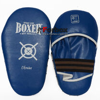 Лапи боксерські Boxer вініл 1мм пенопоролон (2008-N1BL, сині)