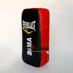 Макивара (пэда) Everlast прямая PVC (1шт) (F-08, красно-черный)