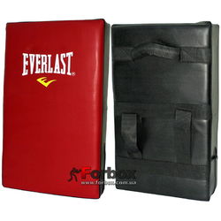 Макивара (тай пад) прямая Everlast 60см*33см*13см (ME-0300, черно-красная)