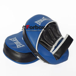 Лапи гнуті Everlast шкірзам (BO-2235-BKBL, синьо-чорний)