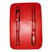 Макивара двойная люкс ПВХ SportKo (М3, красная)