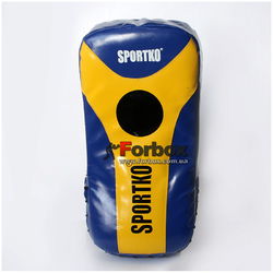 Пади для тайського боксу Sportko (ПТП1, синьо-жовтий)