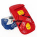 Пады для тайского бокса Sportko (ПТП1, красно-желтые)