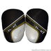 Лапы Zelart боксерские гнутые кожаные (ZB-6106, черно-белые)