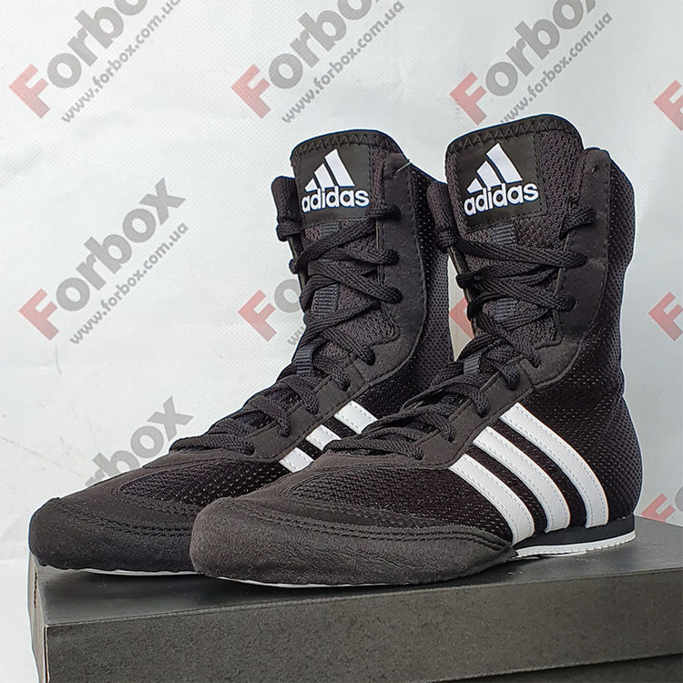 Misterioso interior Masaje Боксерки Adidas Box Hog 2 (BA7928, чорні) купити в магазині Forbox