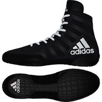 Обувь для борьбы профессиональные борцовки Adidas Adizero Varner (BB8020, черные)