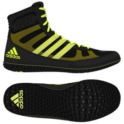 Борцівки Adidas Mat Wizard 3 (S77969, чорно-жовті)