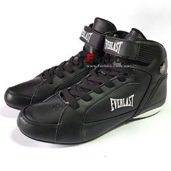 Взуття для боксу Everlast боксерки JUMP (ELM13, чорно-білі)