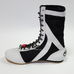 Взуття для боксу Green Hill боксерки високі (BSS-3050, біло-чорні)