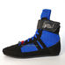 Обувь для бокса Боксерки Украина из натуральной замши с сеткой (BSLTRS, черно-синий)
